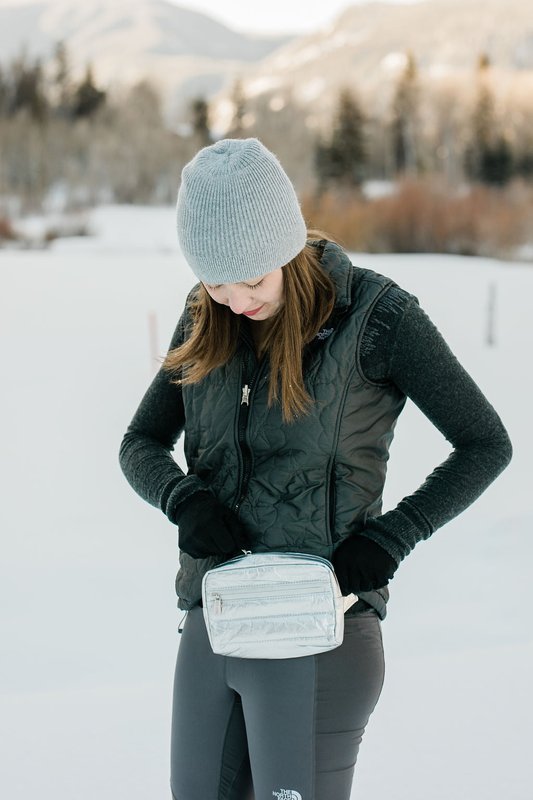 minimal belt pouch