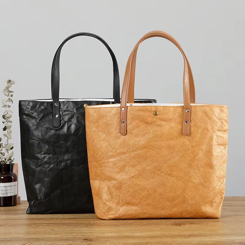 Lichtgewicht Koreaanse DuPont™ Tyvek® Tote – Casual schoudertas voor strand- en reisshoppen