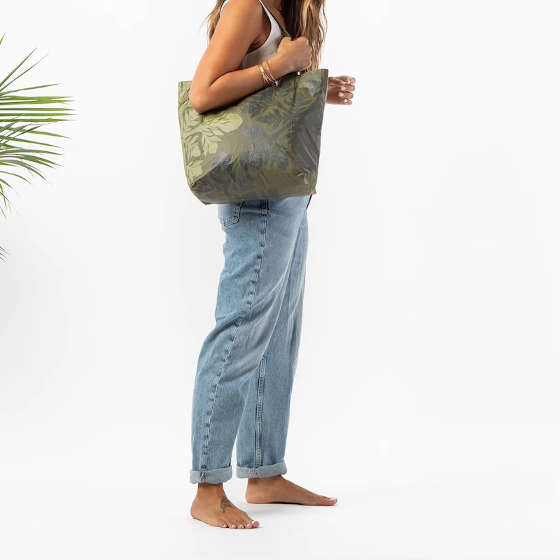 Modieuze, milieuvriendelijke DuPont™ Tyvek®-tas met grote capaciteit – waterdichte strand- en boodschappentas