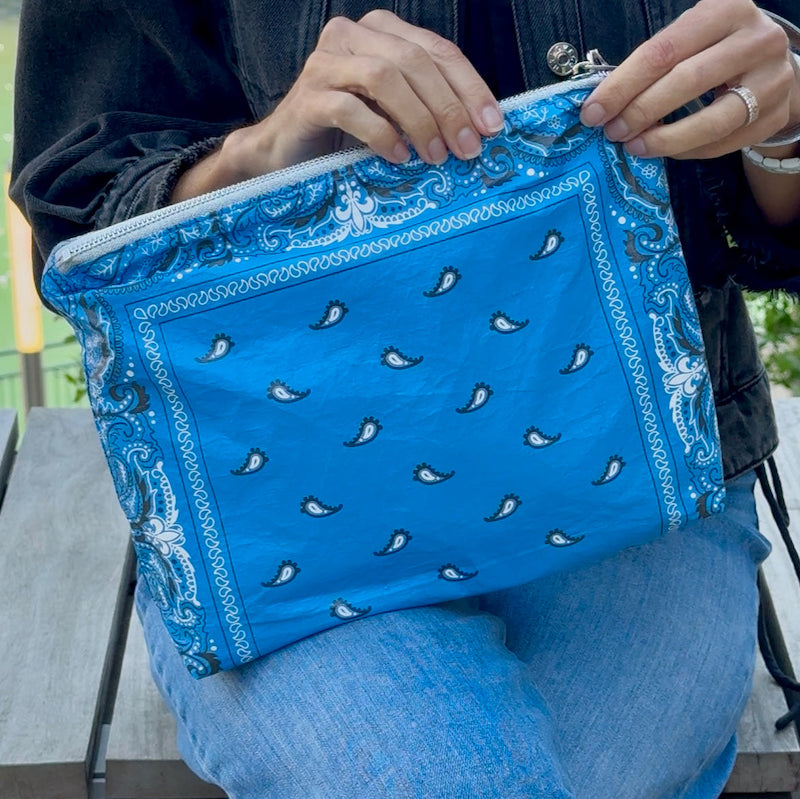 Op maat gemaakte Tyvek make-uptas met grote capaciteit - Waterdichte cosmetische reisorganizer